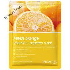 Bioaqua Vitamin C Brighten Sheet Mask Orange 25G (25gm)